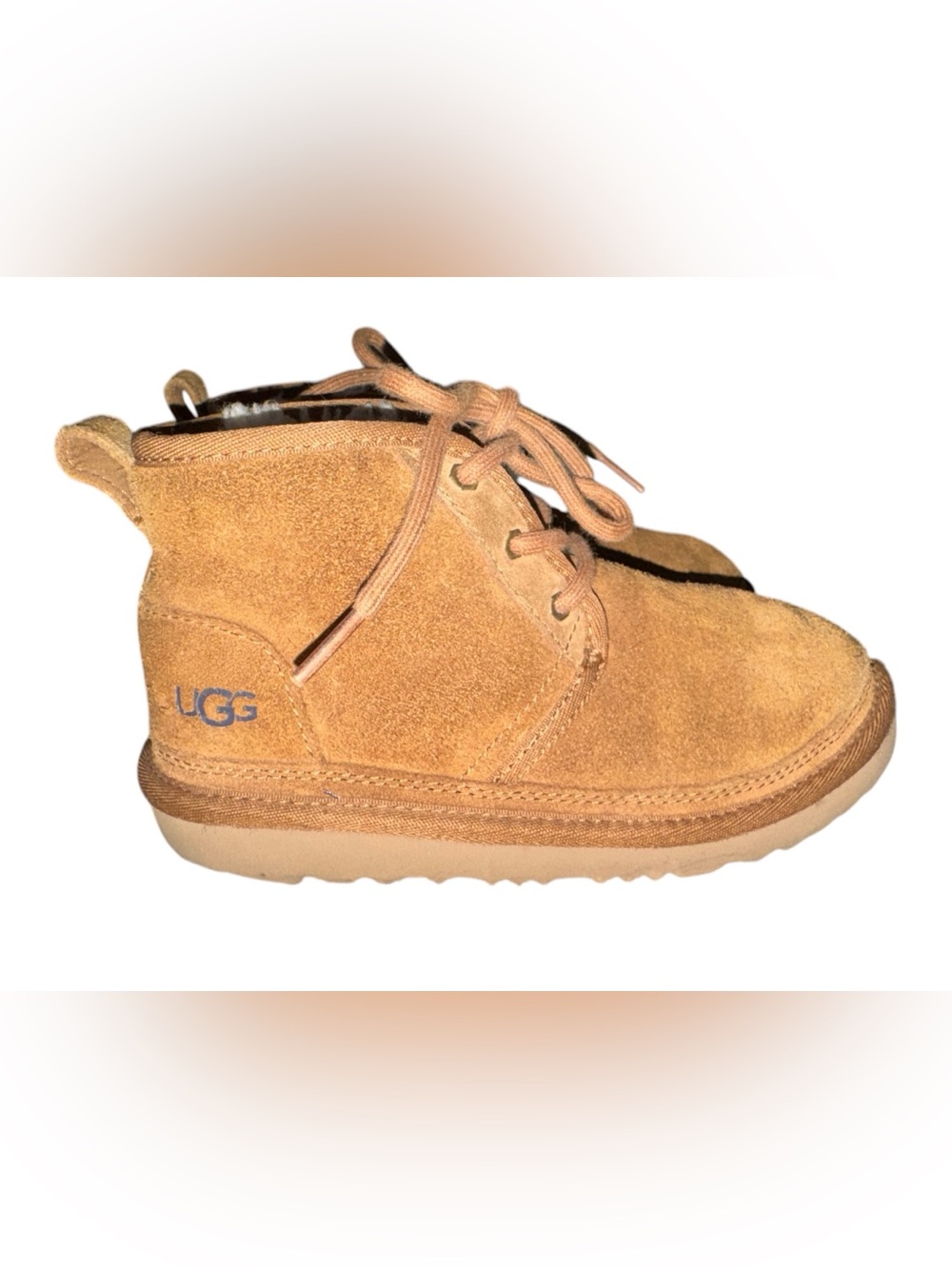 UGG Kids Chestnut Suede Ankle Boot size 1